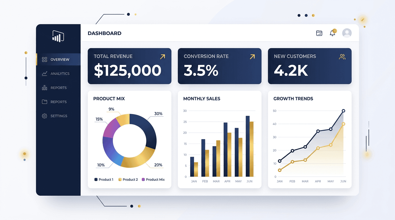 Real Power BI Dashboard Examples for Manufacturing in Queensland